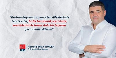 Başkan Tuncer, Kurban Bayramını Kutladı